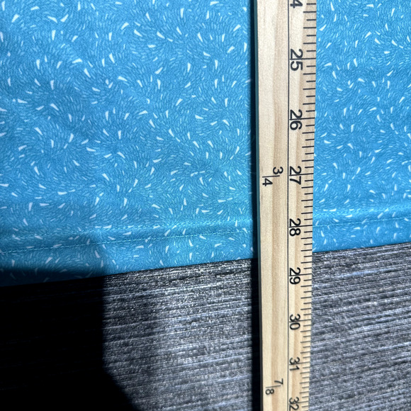 PGA Tour Polo Shirt Men's M Blue Geometric Pro Series Athletic Fit Short Sleeve - Picture 7 of 12